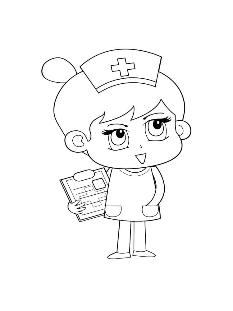 Dibujos de Enfermera