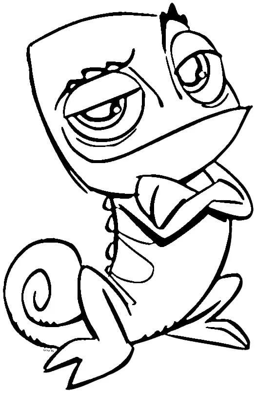 Enredados 2 para colorir