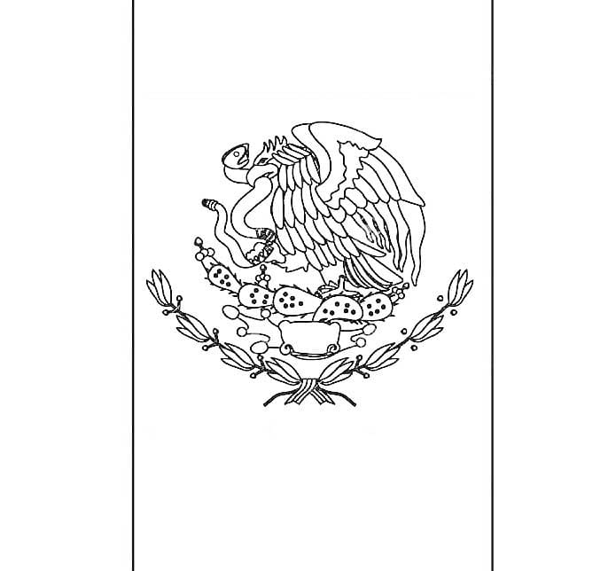 Dibujos de Escudo de México