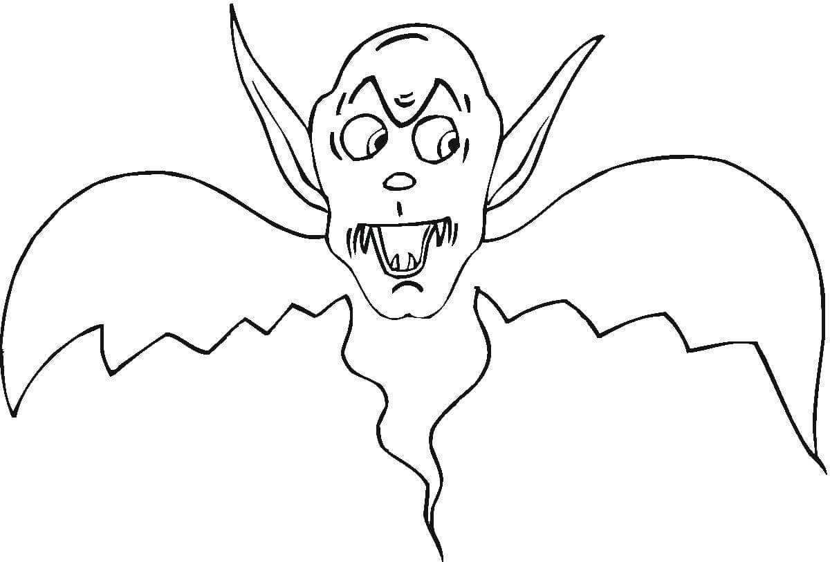Dibujos de Fantasma Vampiro para colorear
