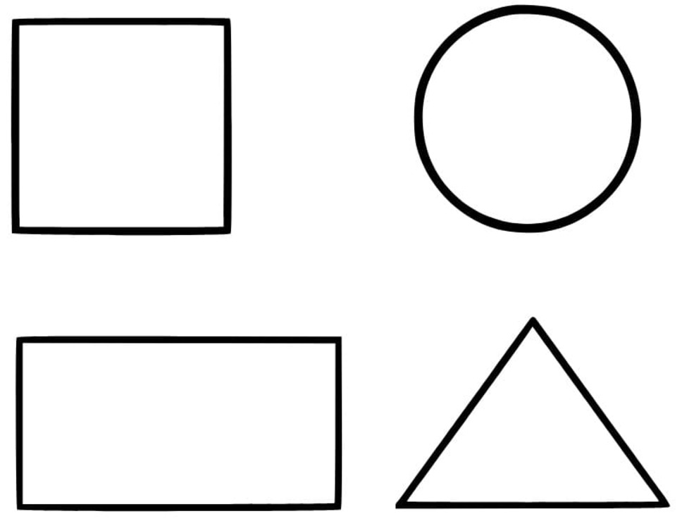 Figuras Geometricas 11 para colorir