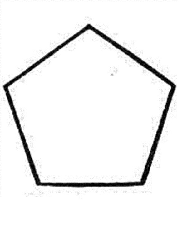 Figuras Geometricas fácil para colorir