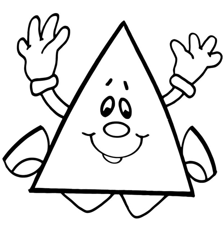 Figuras Geometricas gratis para niños para colorir