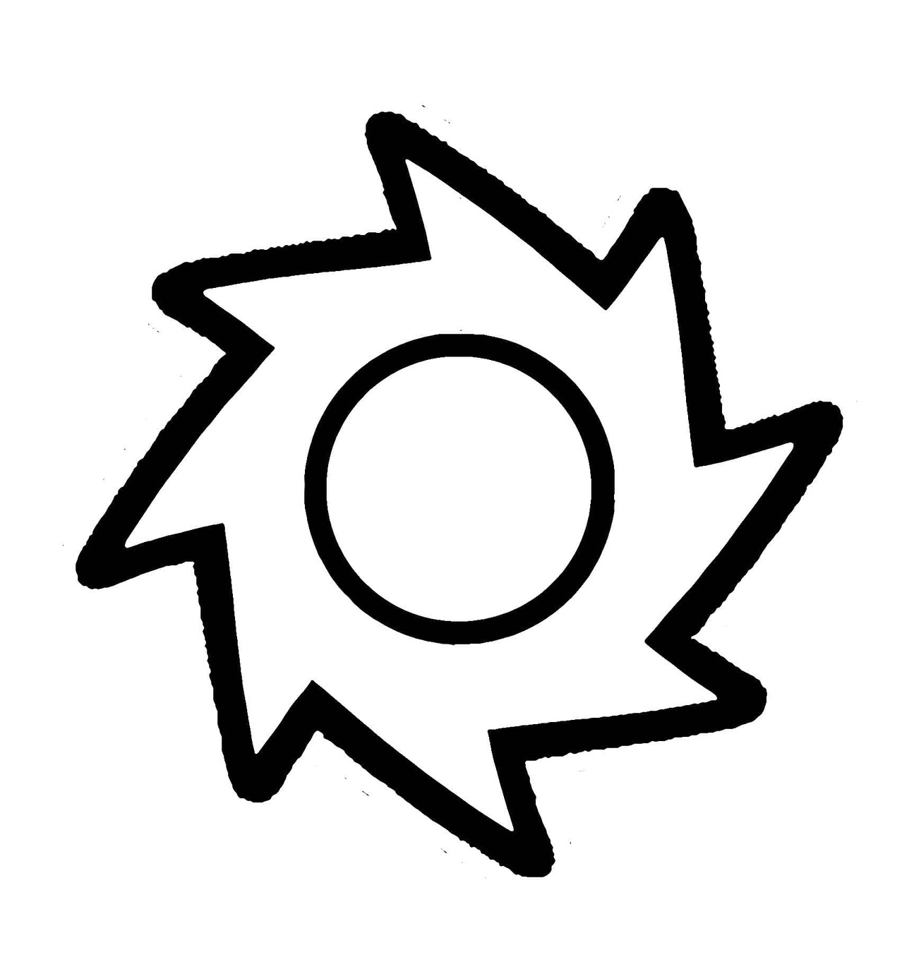 Geometry Dash fácil en niños para colorir