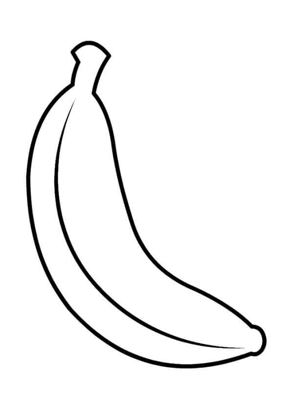 Dibujos de Gran Plátano para colorear