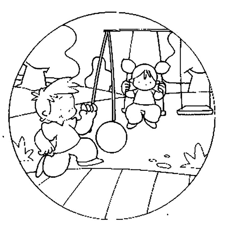 Dibujos de Gratis dibuja Derechos de los Niños para colorear
