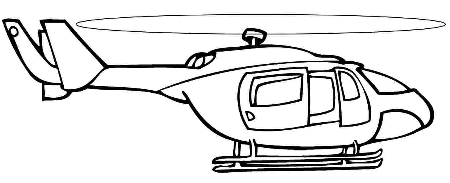 Dibujos de Helicóptero Perfecto para colorear