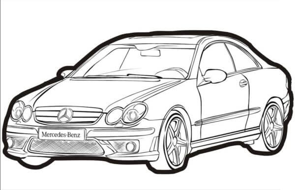 Dibujos de Hermosa Mercedes para colorear