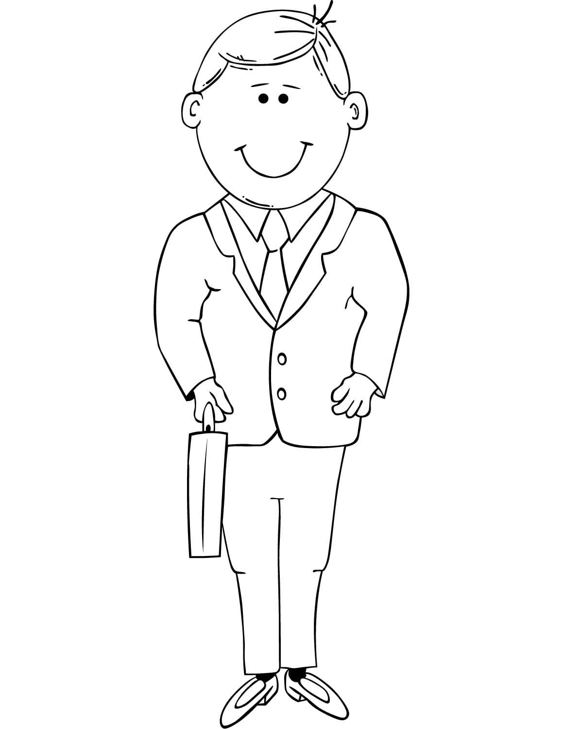 Dibujos de Hombre 5 para colorear