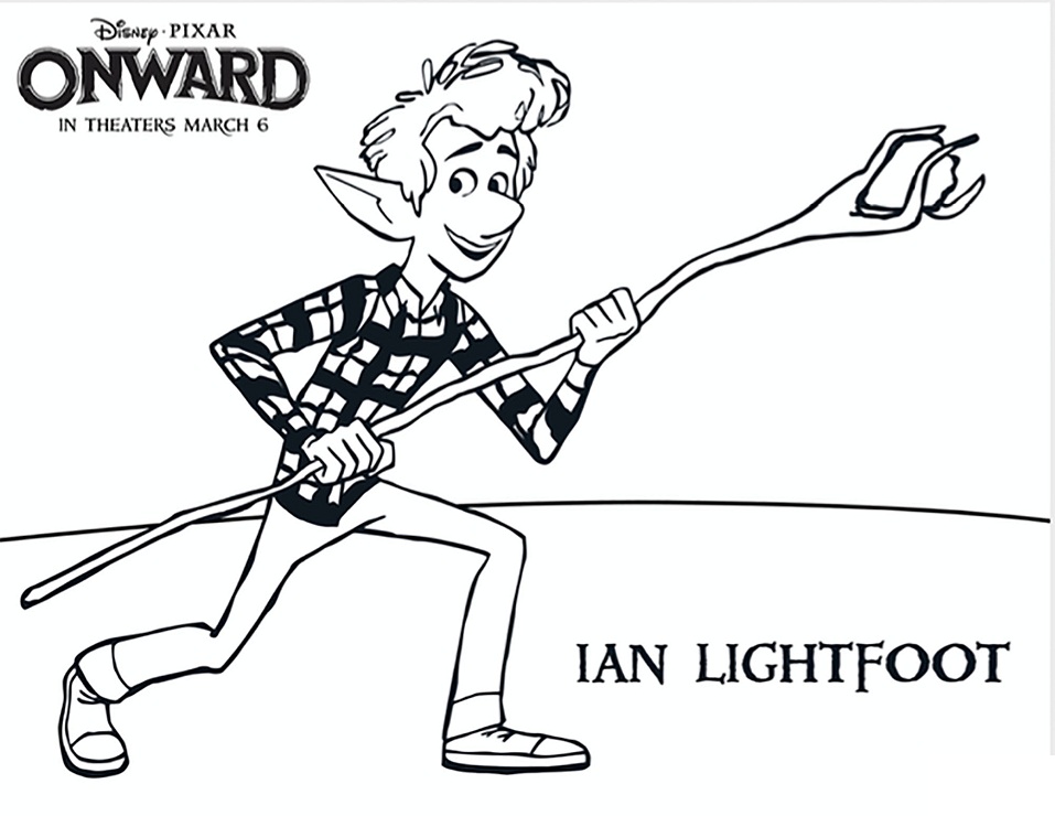 Ian Lightfoot para colorir
