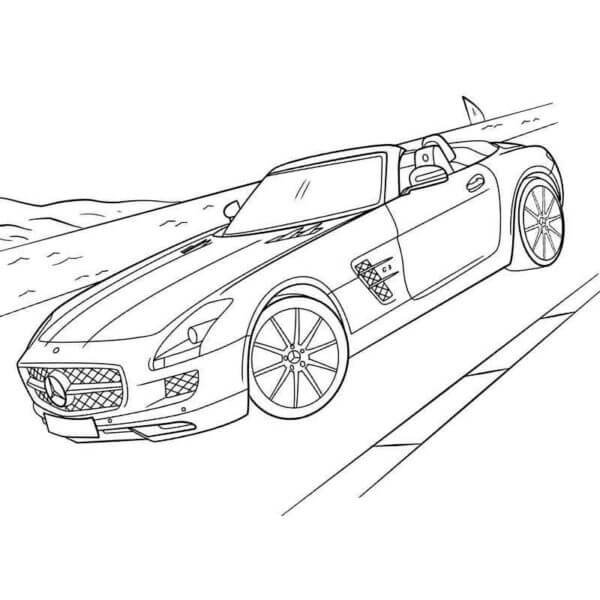 Dibujos de Idea Gratis De Mercedes para colorear