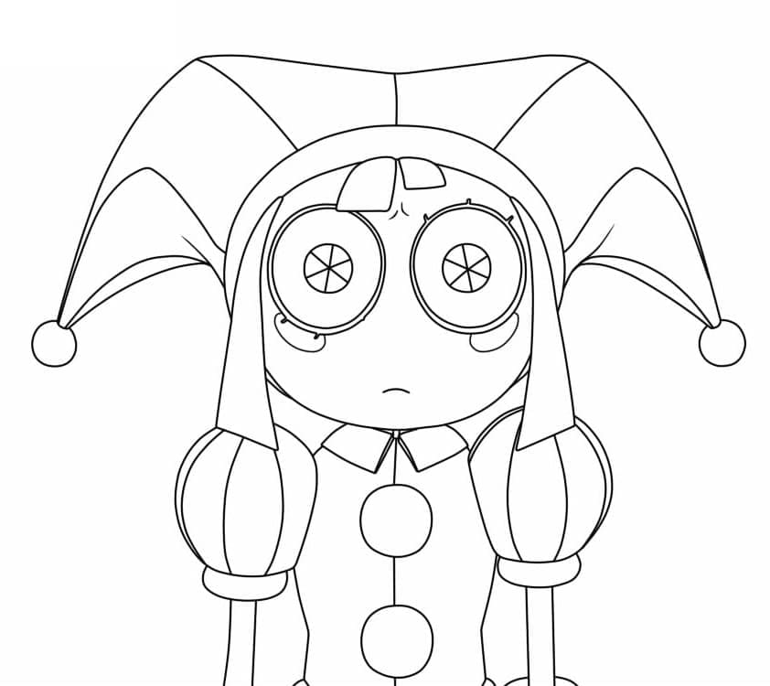 Dibujos de Imagen de Pomni para colorear