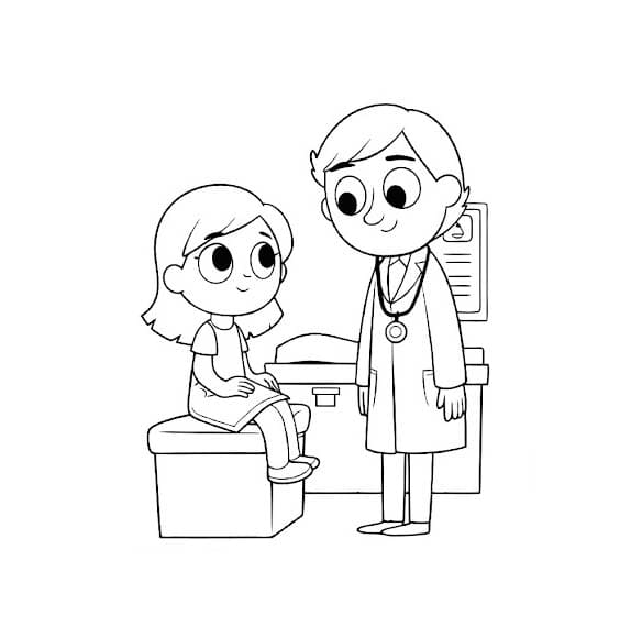 Dibujos de Imagen Derechos de los Niños sencilla para colorear