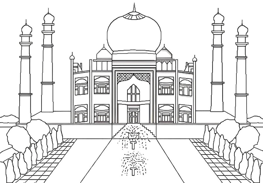 Dibujos de Imagen Indio imprimible gratis para colorear