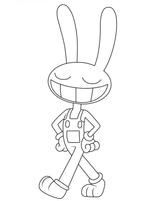Imagen Jax imprimible gratis para colorir
