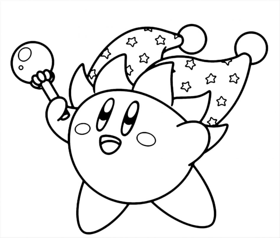 Dibujos de Impresionante Idea Kirby para colorear