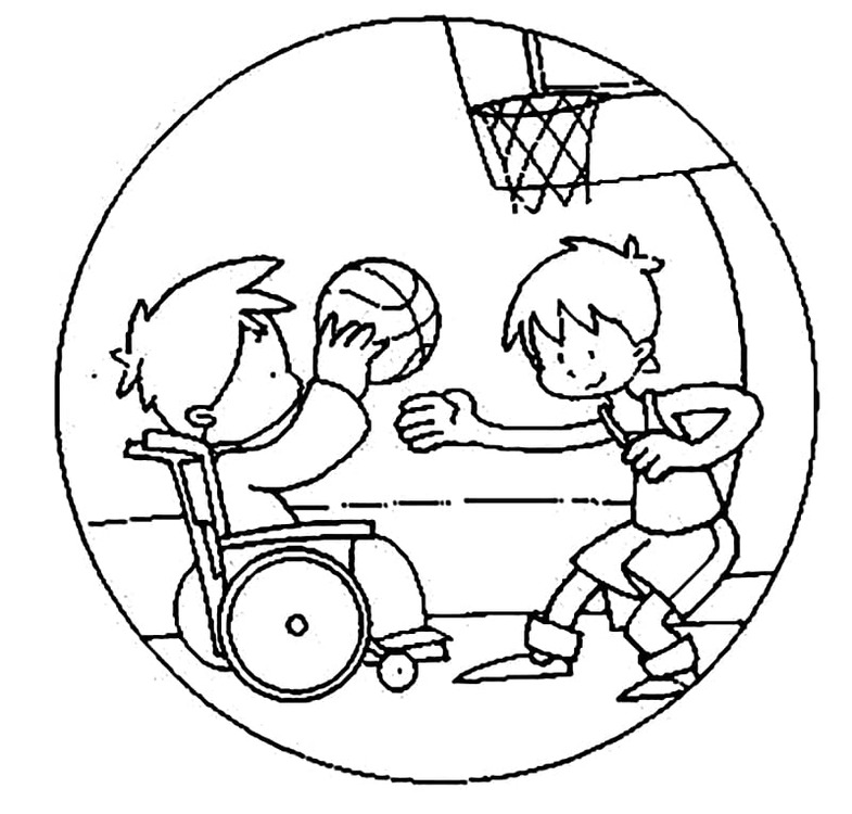 Dibujos de Imprimir dibuja Derechos de los Niños para colorear