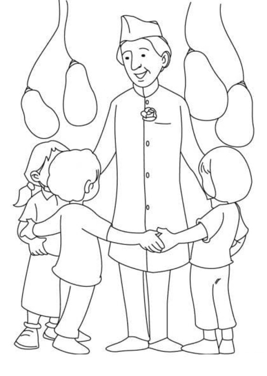 Dibujos de Indio Muy básico para colorear