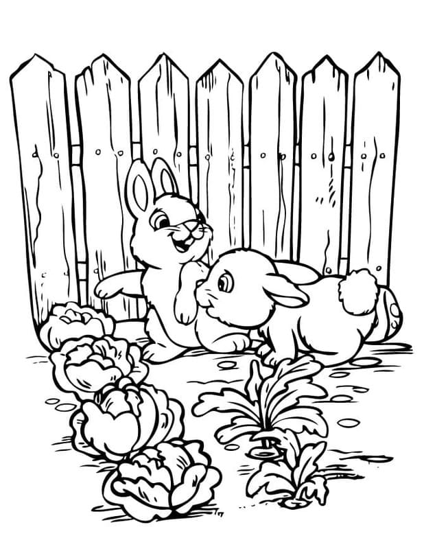 Dibujos de Jardín gratis para colorear