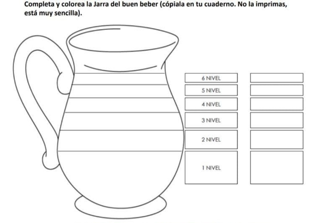 Dibujos de Jarra Del Buen Beber 5 para colorear