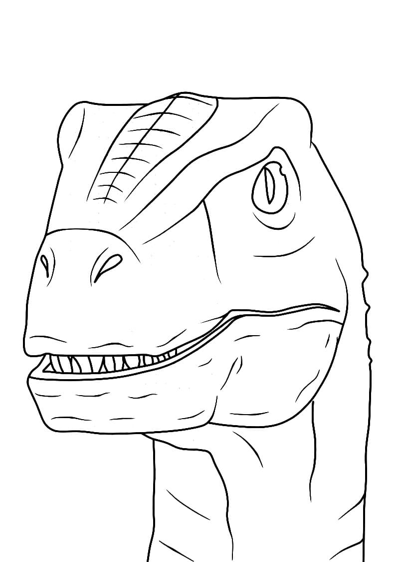 Dibujos de Jurassic World El reino caído para colorear