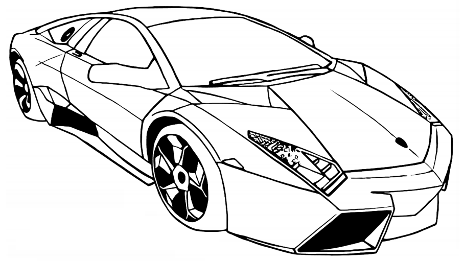 Dibujos de Lamborghini Reventon para colorear
