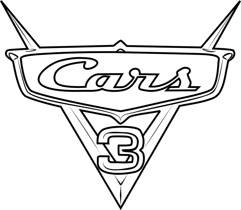 Logotipo De Carros 3 para colorir