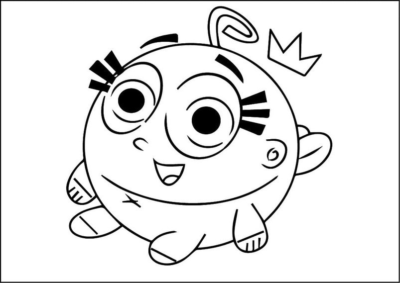 Dibujos de Los Padrinos Mágicos 2 para colorear