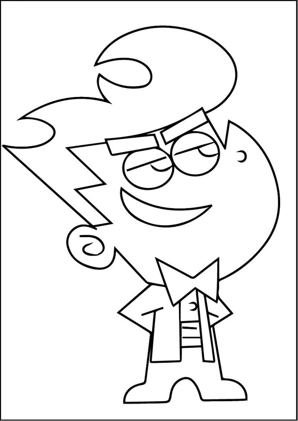 Dibujos de Los Padrinos Mágicos 5 para colorear