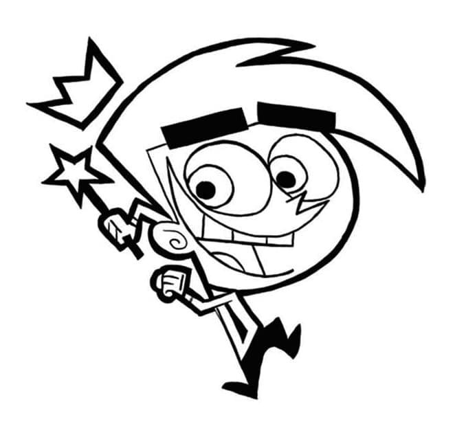 Dibujos de Los Padrinos Mágicos gratis para colorear