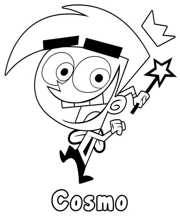 Dibujos de Los Padrinos Mágicos Gratis para niños para colorear