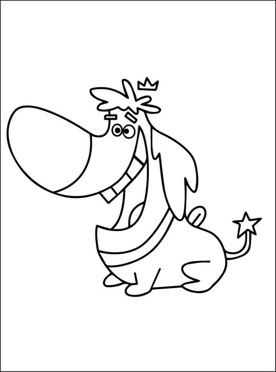 Dibujos de Los Padrinos Mágicos imprimible gratis para colorear