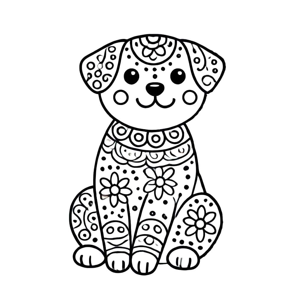 Dibujos de Mandalas de Animales 1 para colorear