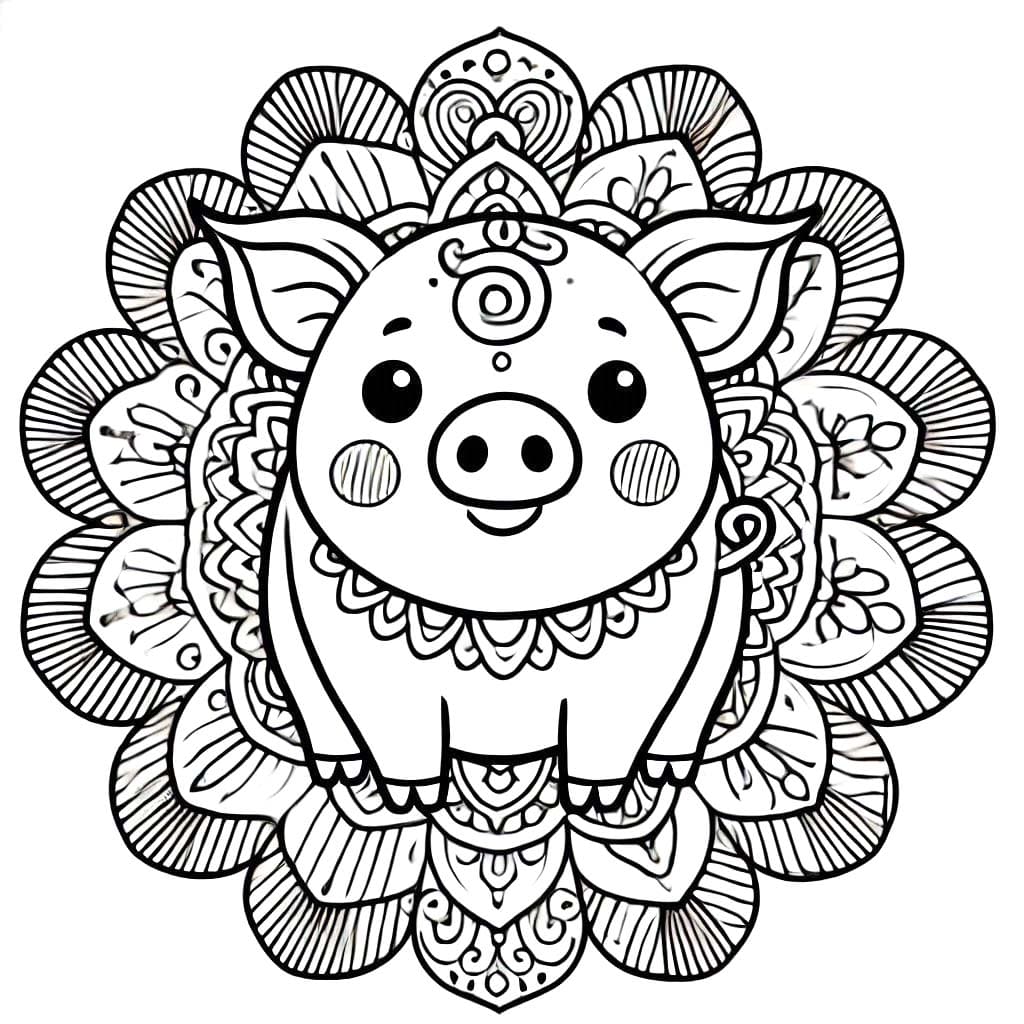 Dibujos de  Mandalas de Animales