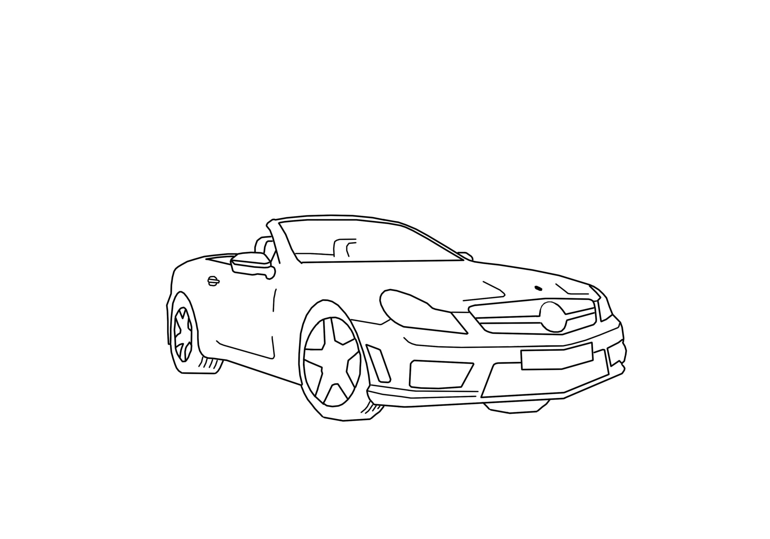 Mercedes-AMG GT 63 S para colorir