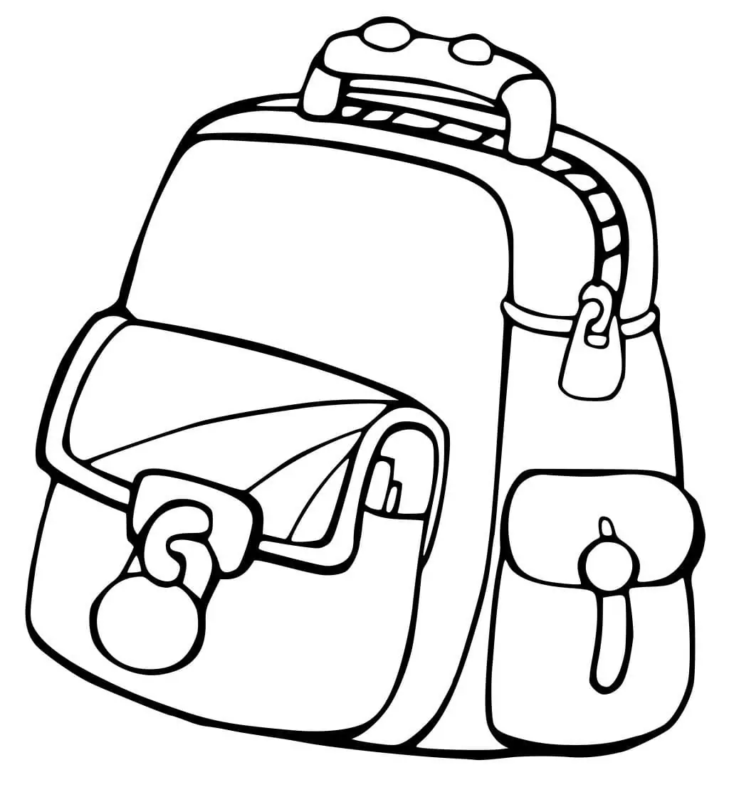 Dibujos de Mochila - Página 13 para colorear