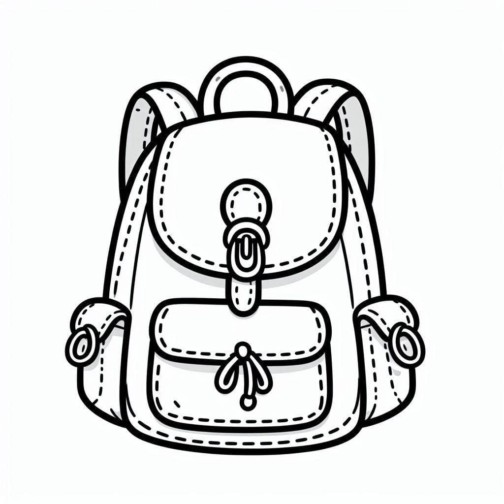 Dibujos de Mochila - Página 17 para colorear