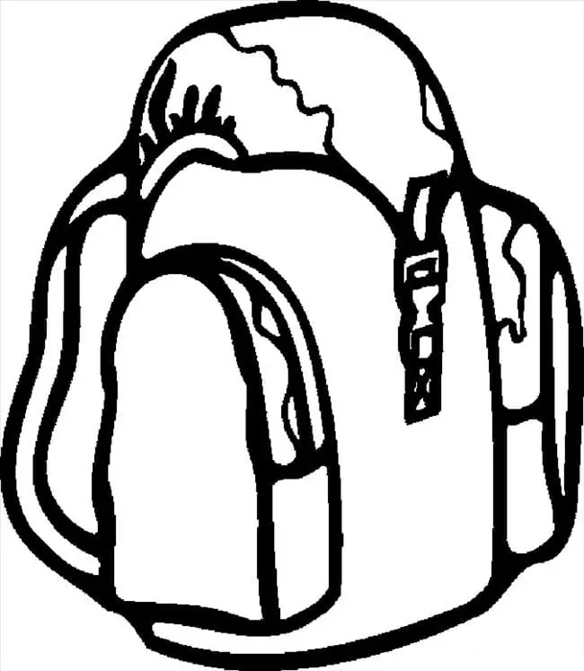 Dibujos de Mochila - Página 6 para colorear