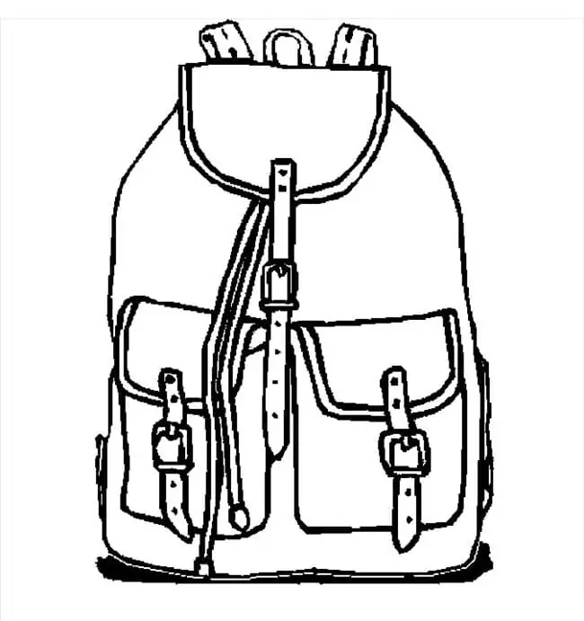 Dibujos de Mochila - Página 8 para colorear