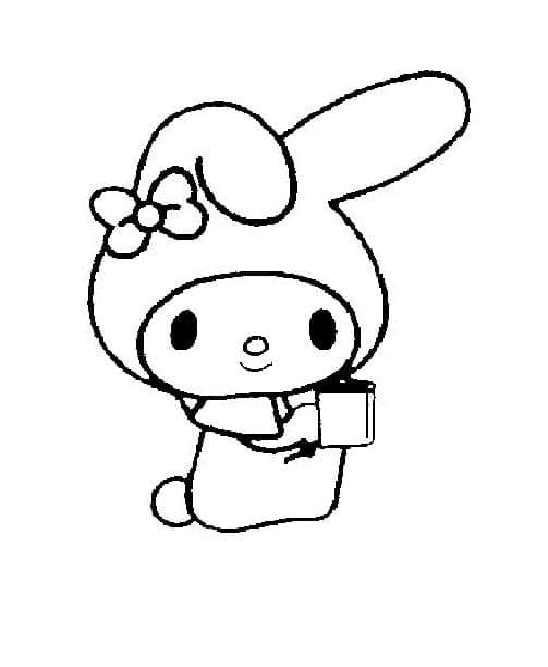 Dibujos de My Melody gratis para niños para colorear