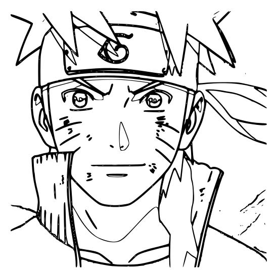 Dibujos de Naruto Genial para colorear
