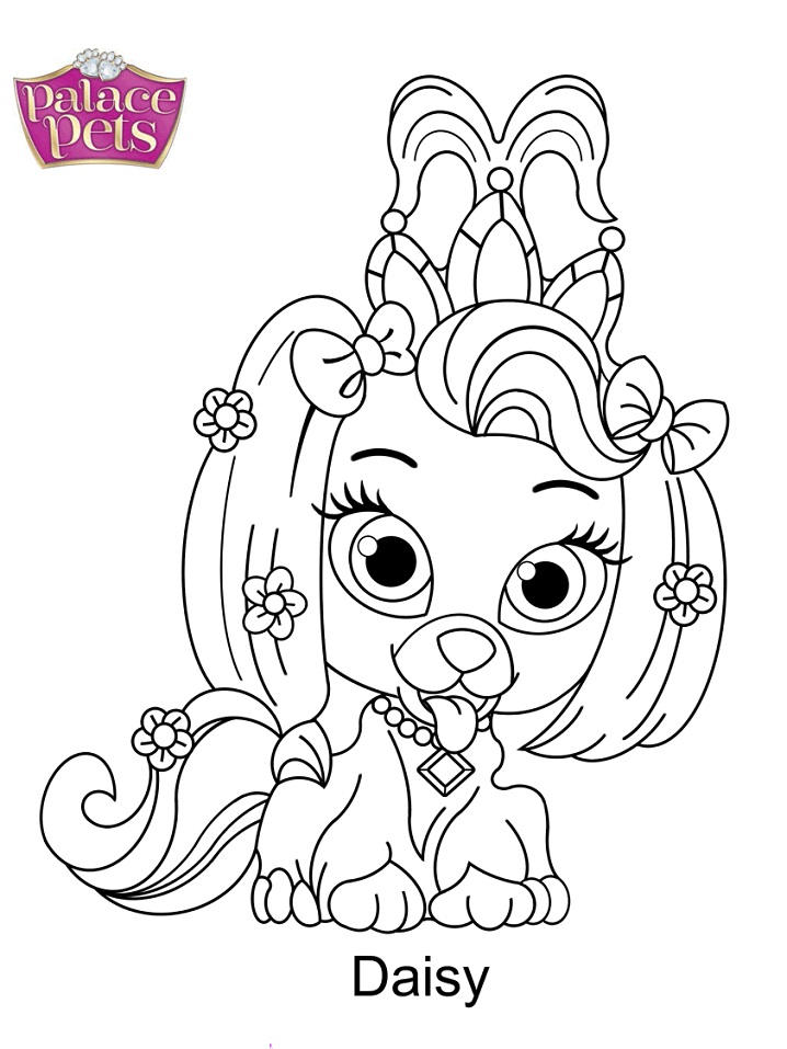 Dibujos de Palace Pets Daisy para colorear
