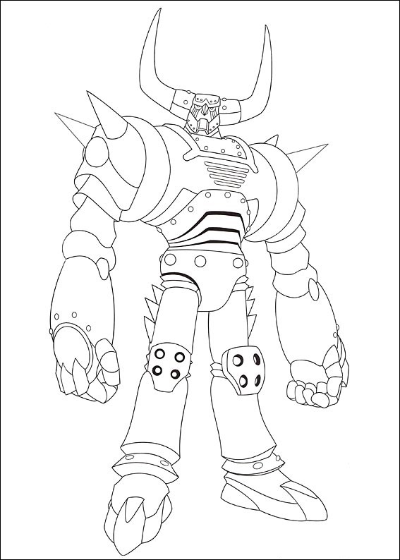 Plutón De Astro Boy para colorir