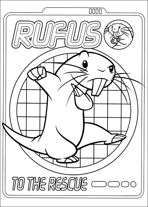 Dibujos de Rufus al Rescate para colorear