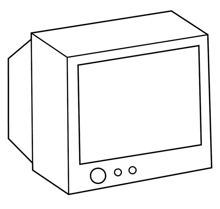 Dibujos de Televisión 2 para colorear