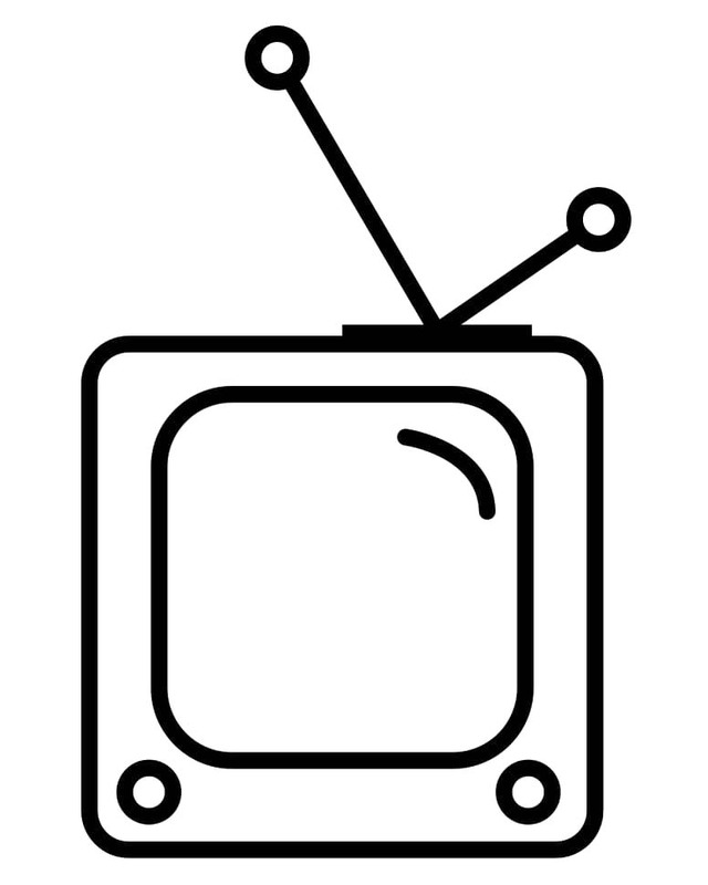 Dibujos de Televisión 4 para colorear