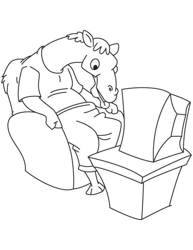 Dibujos de Televisión 5 para colorear
