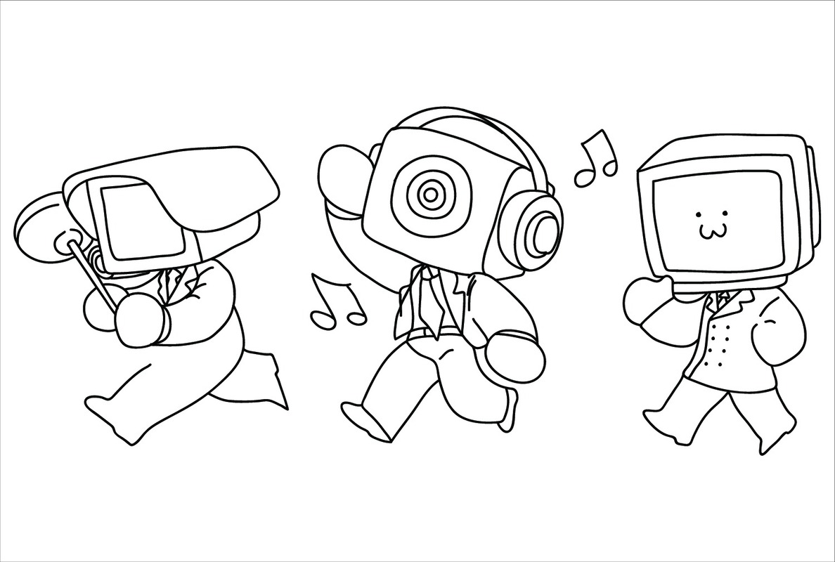 Dibujos de TV Man Gratis para niños para colorear