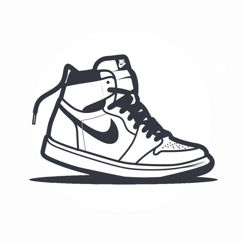 Zapatilla 3 para colorir