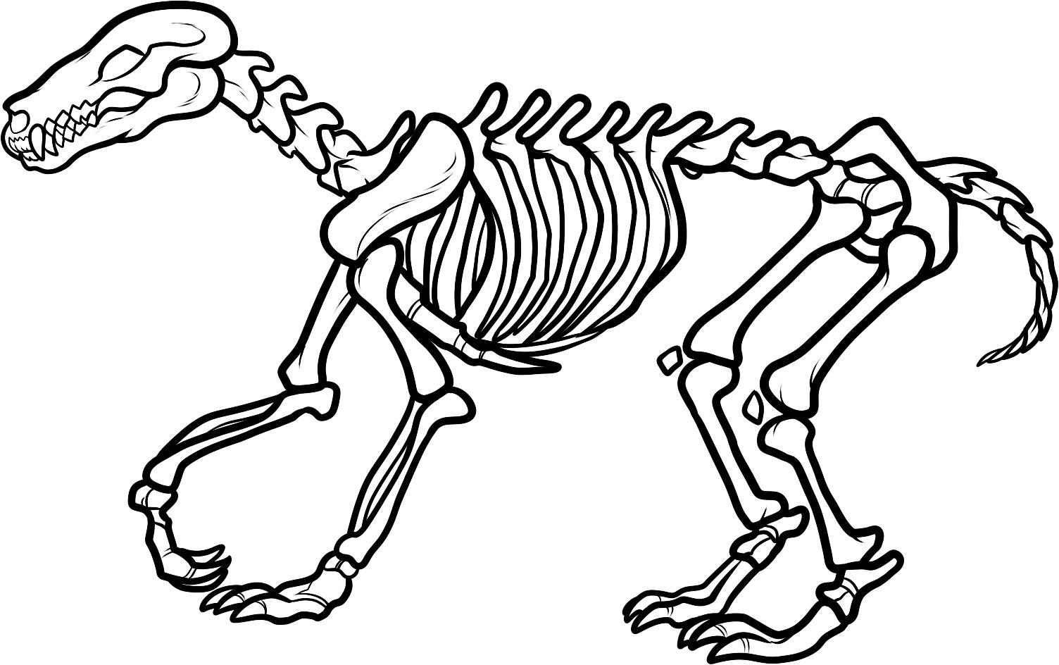 1540353960_dinosaur-skeleton-coloring-page para colorir